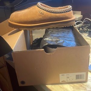 Men’s Tasman Ugg (color chestnut) size 12